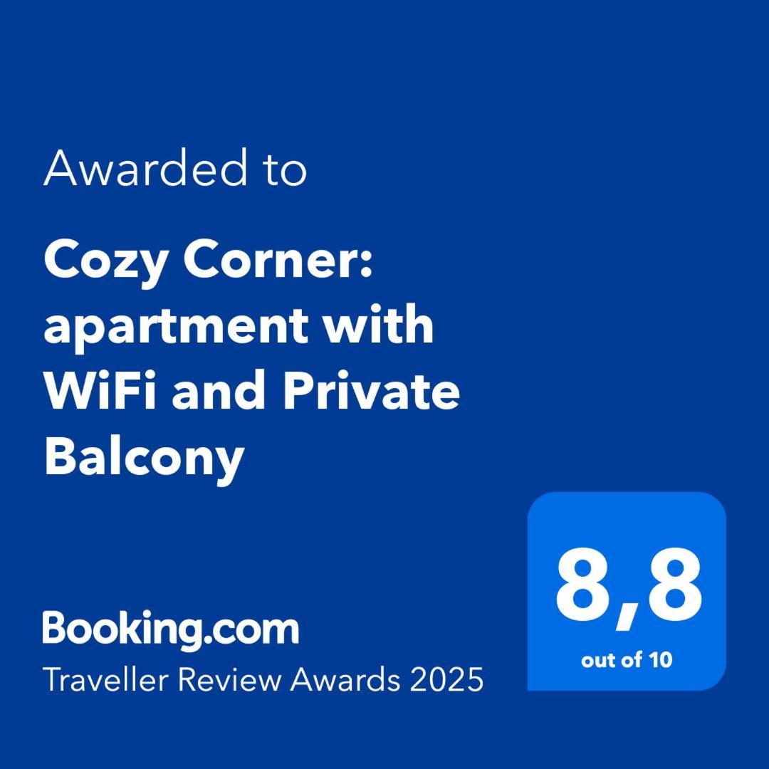 Cozy Corner: Apartment With Wifi And Private Balcony Wroclaw Exterior photo